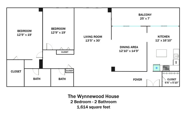 Wynnewood_2Bd2Ba_1738sqft - Wynnewood House