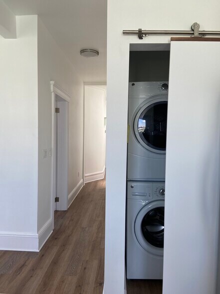 Laundry Door - 2415 New York Ave