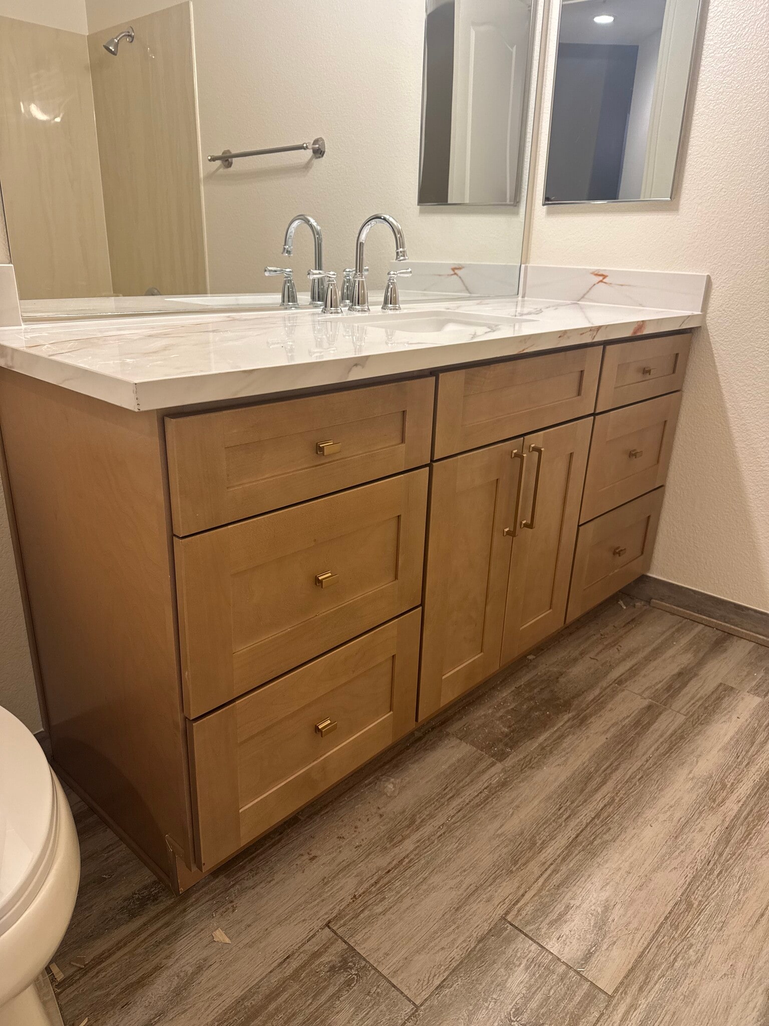 New cabinets - 38 E Serene Ave