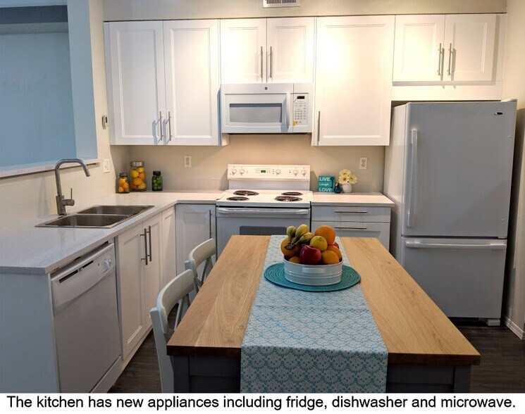 The kitchen has new appliances - 1942 Oxford Ln
