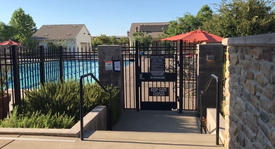 Secure gate at Community Pool - 1807 Perennial Terrace