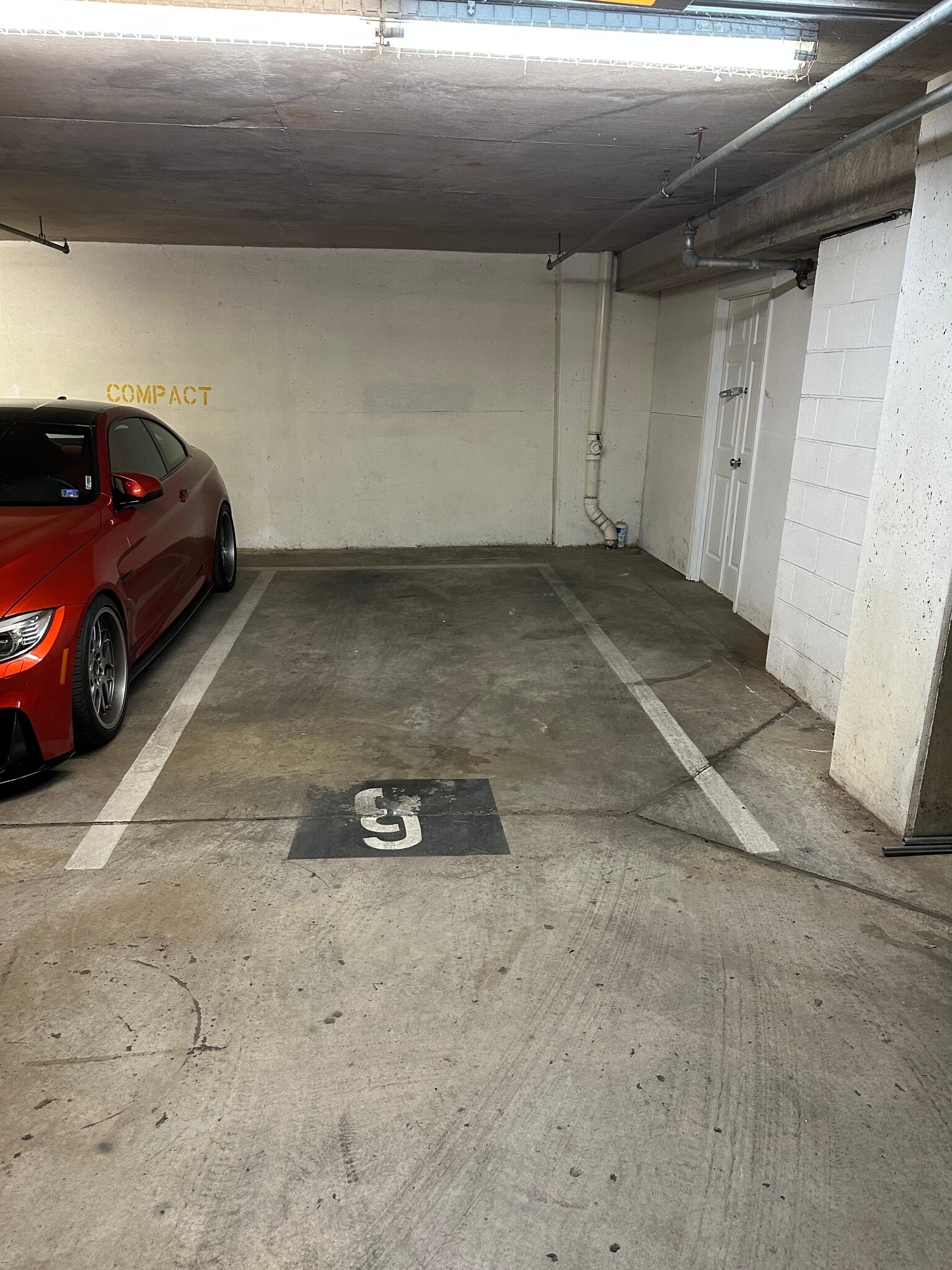 Secured Parking Space in the building available for $125/month if needed - 2301 N St NW