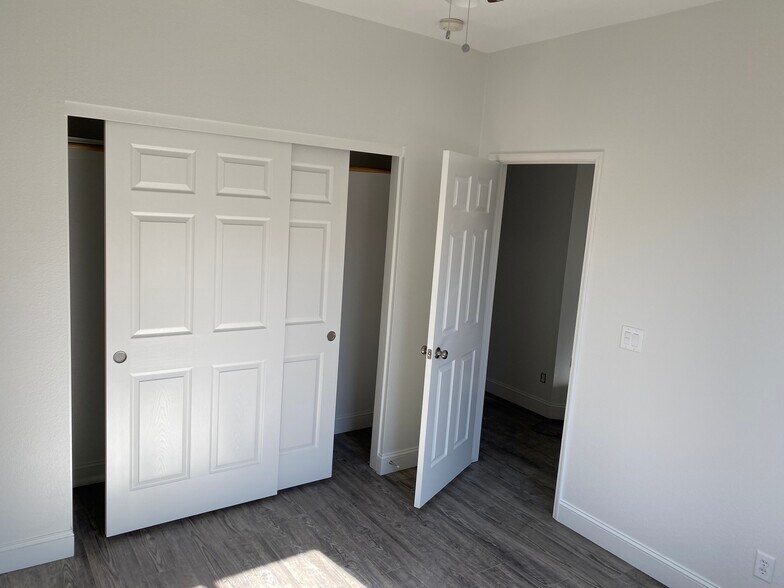 1 of 4 bedrooms; front room closet view - 1134 Pine Ct