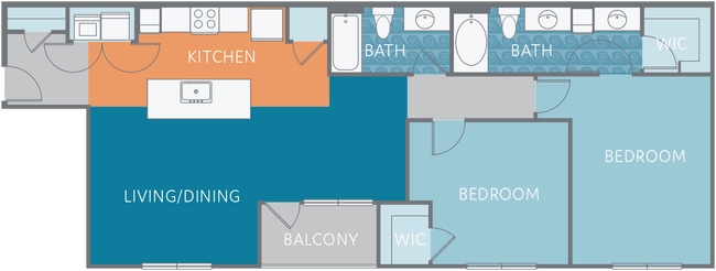 Floorplan - Watermark at Steele Crossing