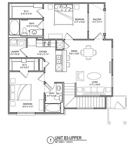 Floorplan - Audubon Park Apartment Homes