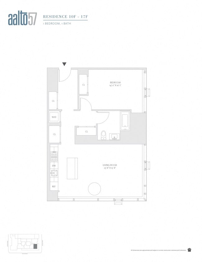 Floorplan - Aalto57