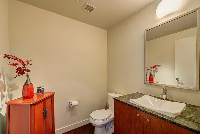 Half bathroom at entrance - 909 5th Ave
