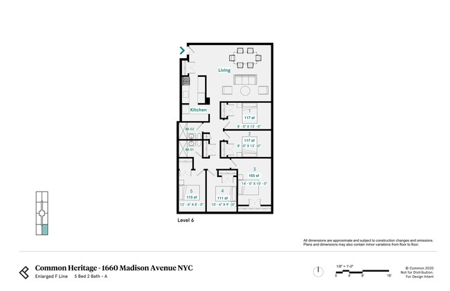 5 Bed 2 Bath - A 3 - The Heritage by Common