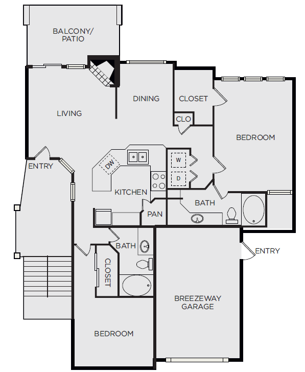 Floorplan - Courts of Bent Tree