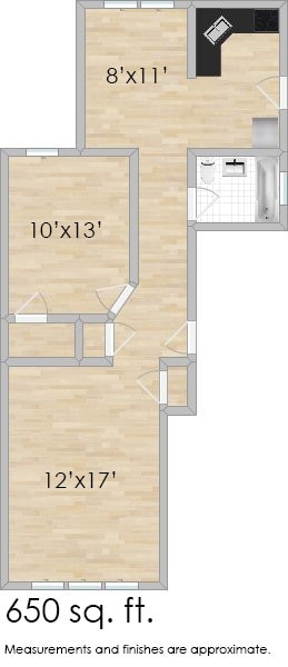 Floorplan - 8-12 Van Buren St. and 336-350 S. Austin Blvd.