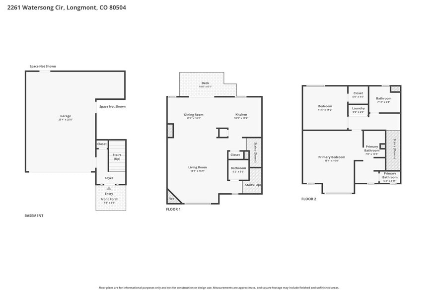 Combination Floor Plan - 2261 Watersong Cir
