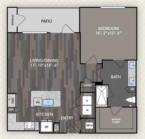 Floorplan - The Alden at Cedar Park