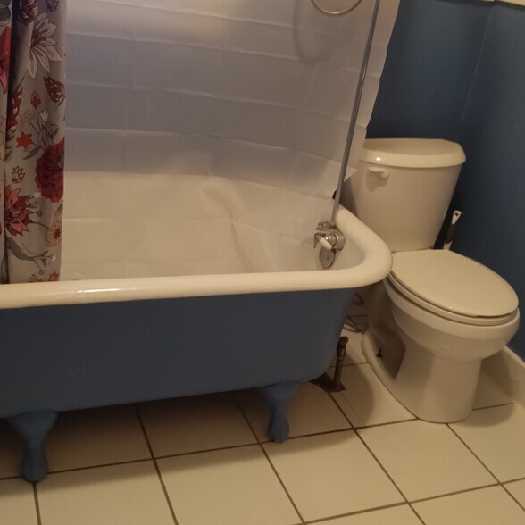 Large claw-foot tub - 2318 Brooks Ave