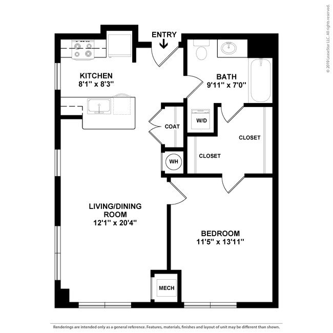 Floorplan - Snowden Creek Apartments, 62+