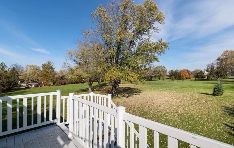 Yard view from Deck - 431 NW Barstow St