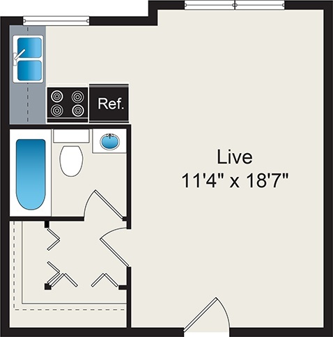 Floorplan - Reside on Stratford