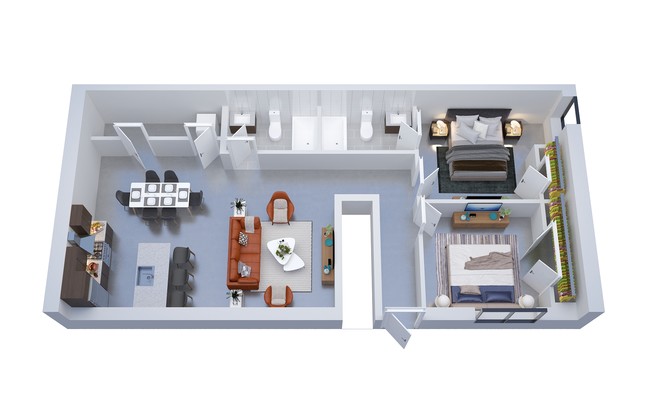 Floorplan - Peanut Factory Flats