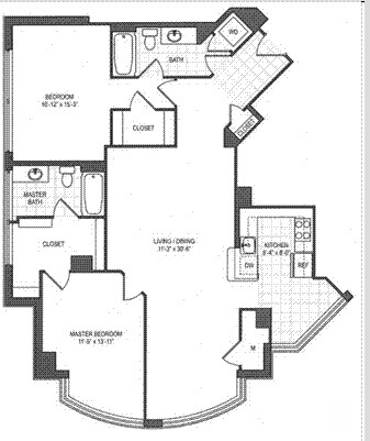 2BR/2BA - Metro Rosslyn Apartments