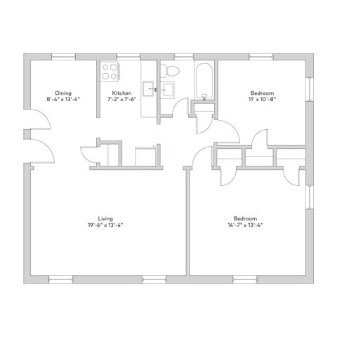 Floorplan - River Terrace Gardens