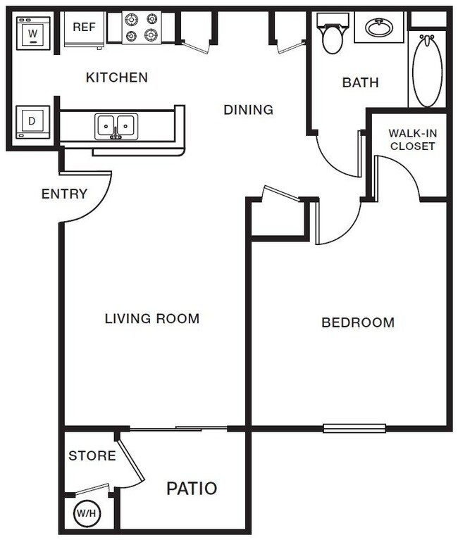 Floorplan - Prairie Ranch Apartment Homes