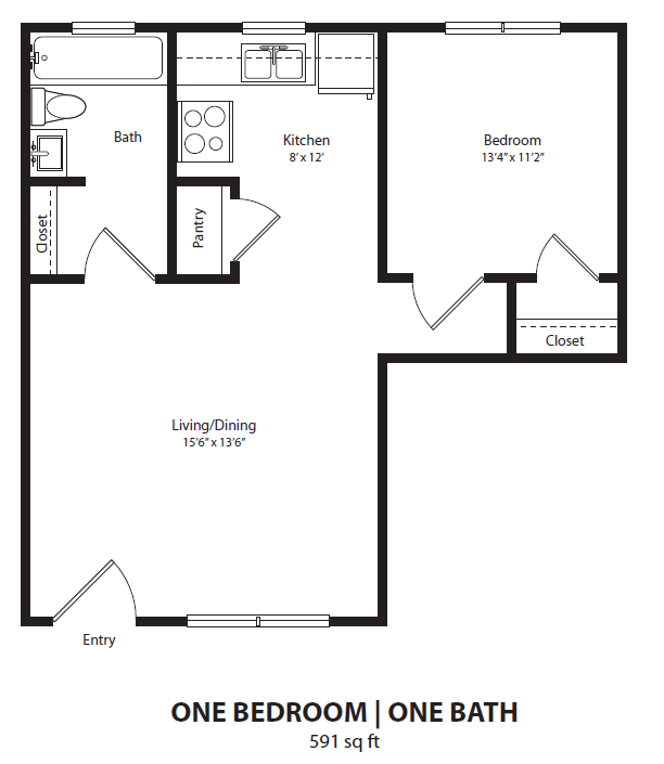 LP Floor Plan 1 Bed JPEG.png - Loraine Place Apartments