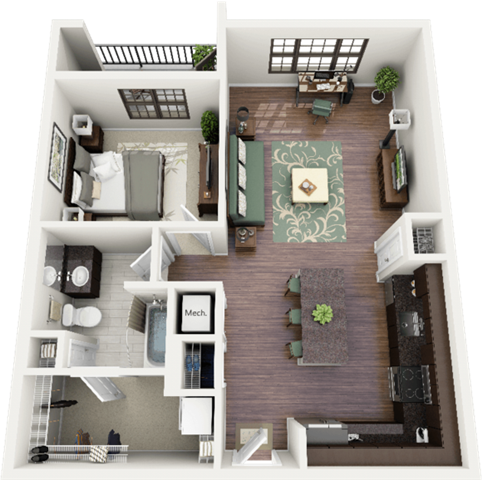 Floorplan - Berkshire Ninth Street