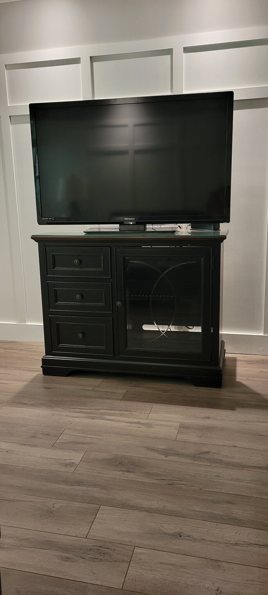 TV stand does not include TV. - 50 Pebble Beach Cv