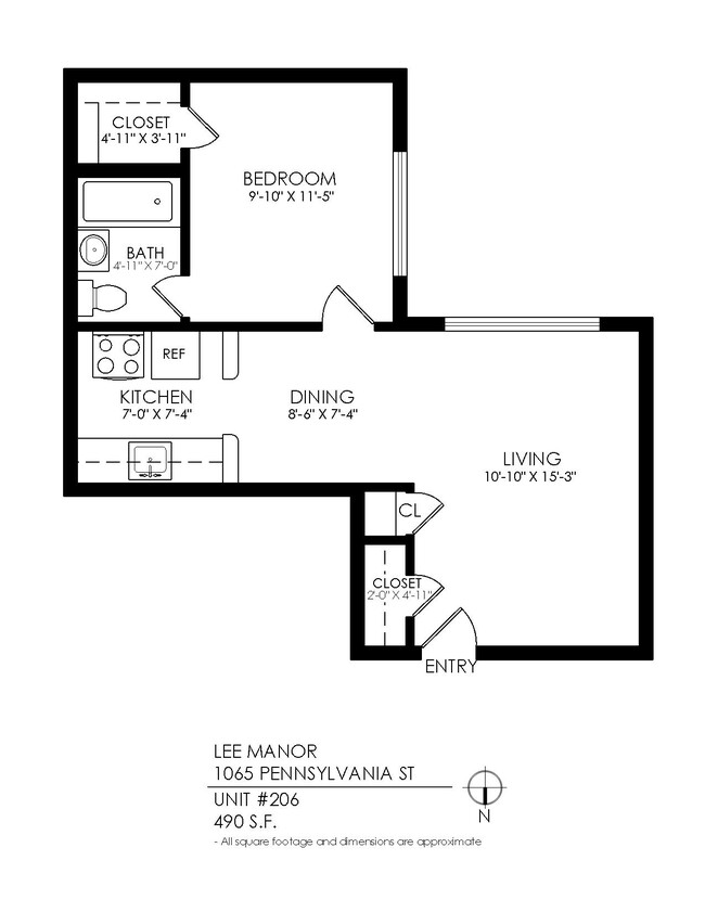 Floorplan - Lee Manor