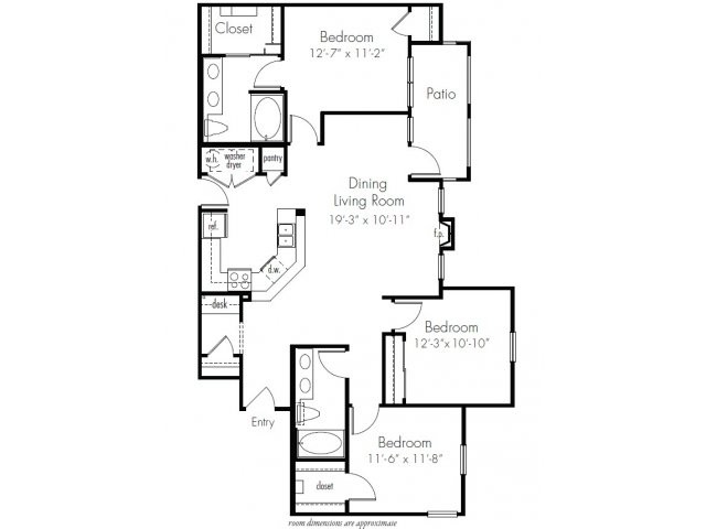 Floorplan - The Palms at Briarwood