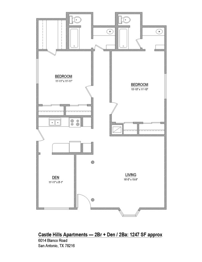 Floorplan - The Hudson