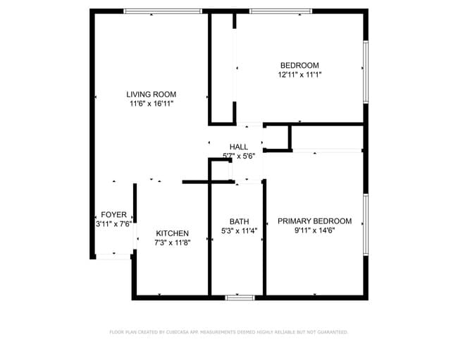 Floorplan - Fully Renovated Apartments- Riverside, CA