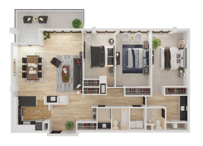 Floorplan - Skyline Terrace