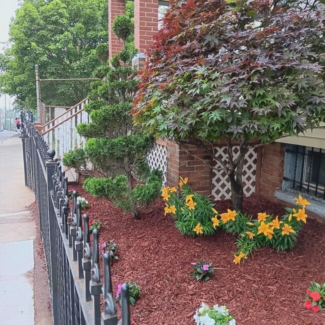 Front of house in Spring and Summer - 324 Hawthorne Ave