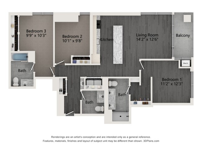 Floorplan - Parq Fulton