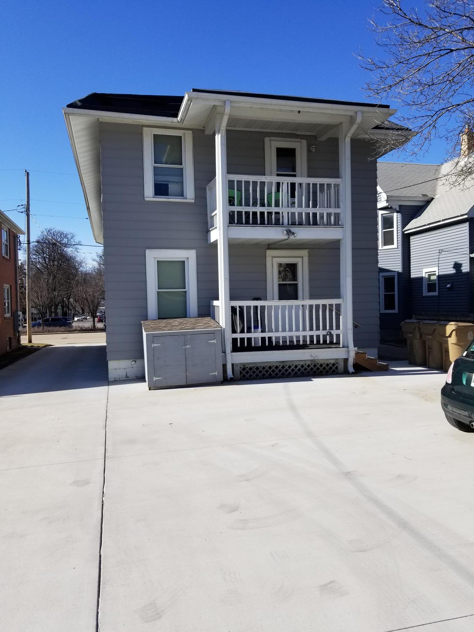 Parking lot/upstairs porch - 2045 E Washington Ave