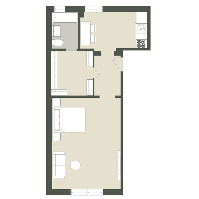 Floorplan - 444 W. St. James Pl.