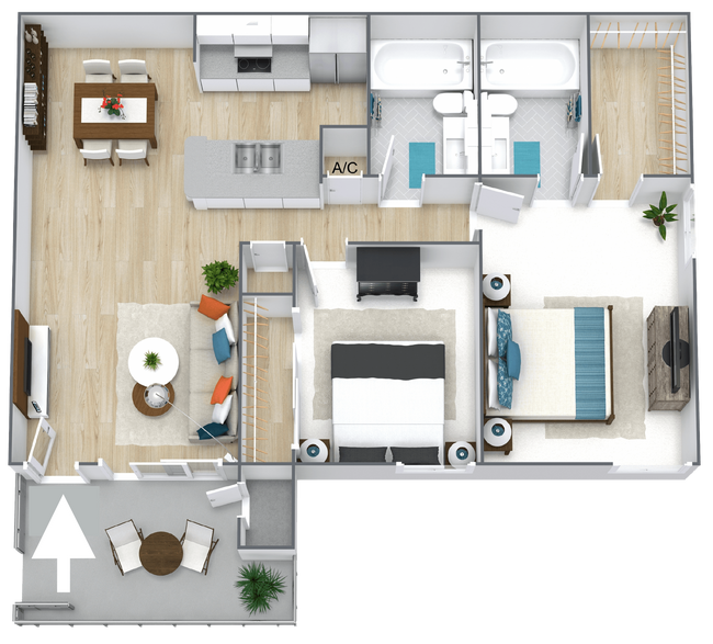 Floorplan - Americana Simi Valley