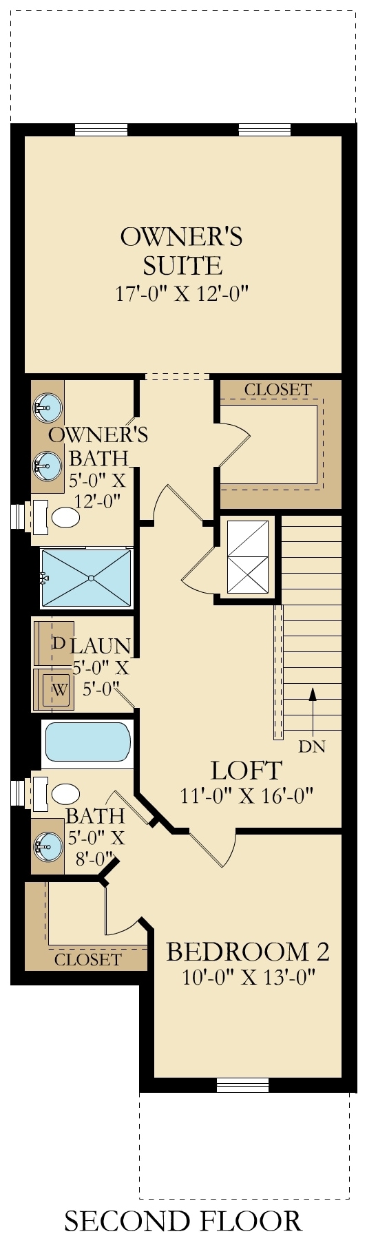 Floorplan - Bryant Square Rental Homes