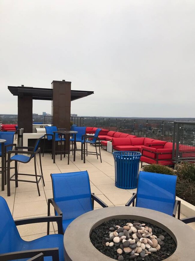 Rooftop patio - 851 N Glebe Rd