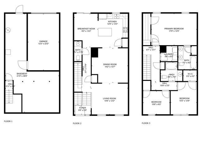 Unit Floor Plan Building A - Marlboro on Hudson