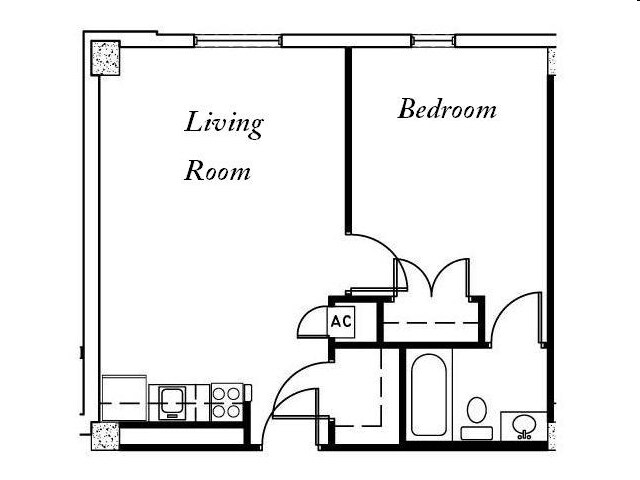 1BR/1BA - Flint Goodridge