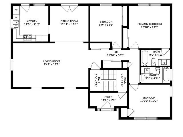 Floor Plan - 140 Arlington Ave