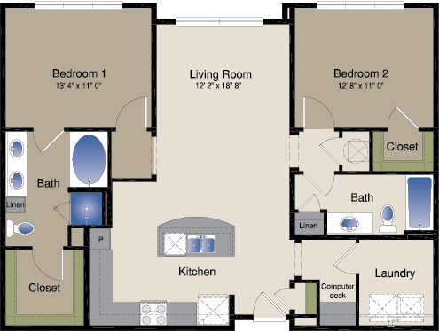 Floorplan - The District at Washington