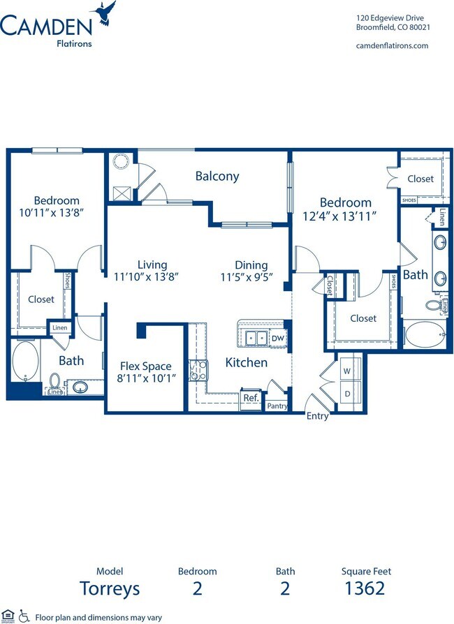 Floorplan - Camden Flatirons