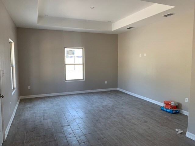 Living Room/Dining Area - 2420 Florencia Ave