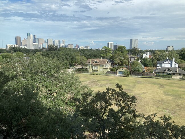 View of Houston from Apartment 501 - 3614 Montrose Blvd