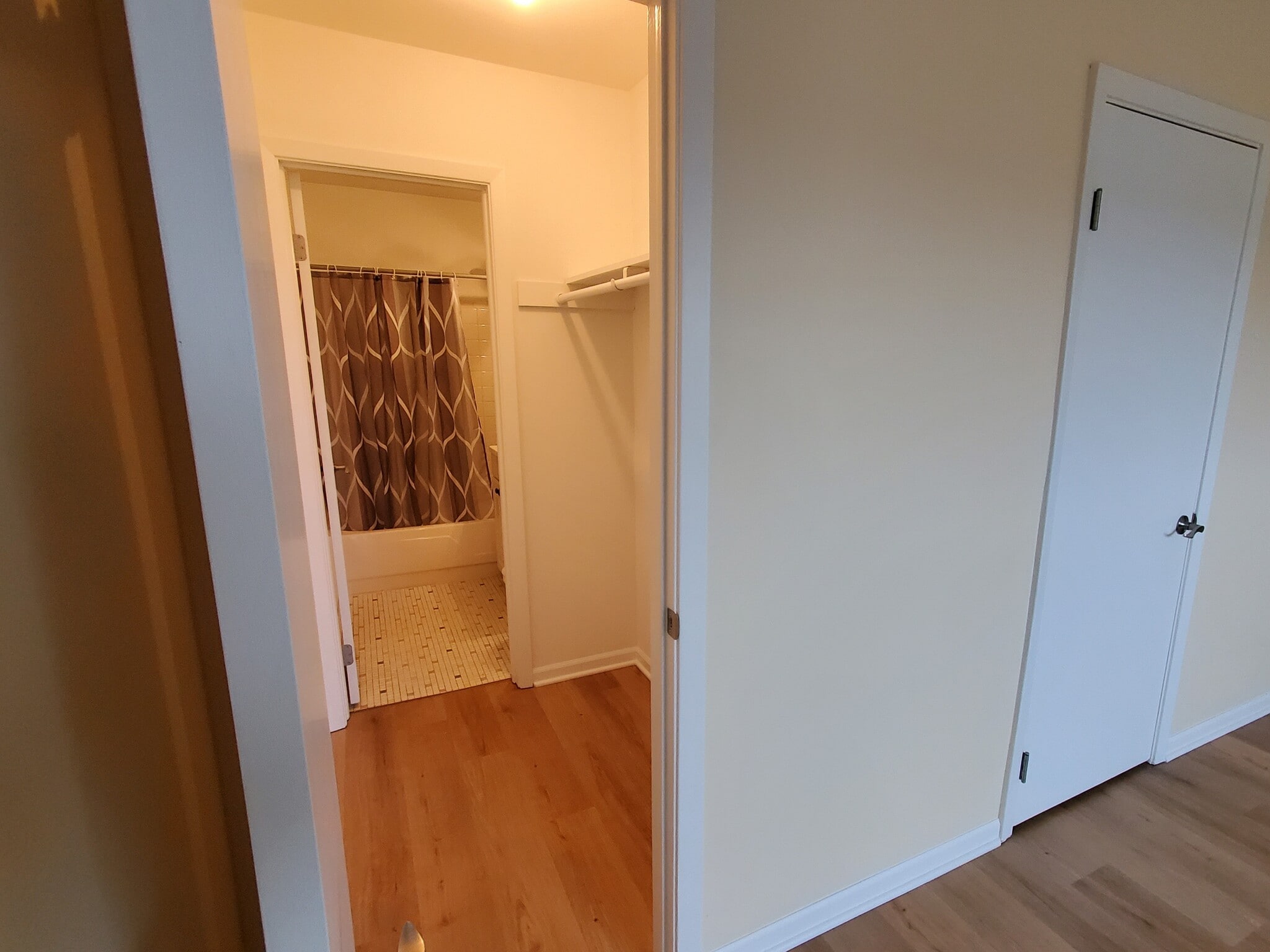 Walk-in Closet/Bathroom in Master Bedroom - 8974 N Western Ave