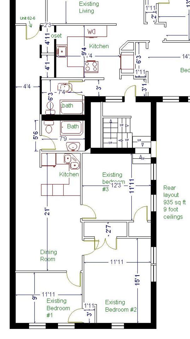 Building Photo - Brookline 3 Bed – 935 Sq Ft – Heat & Hot Water Included – Renovated – 9/1