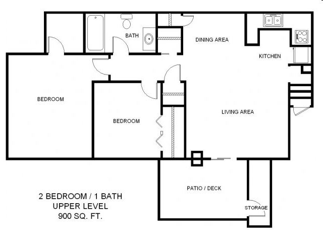 2BR/1BA - Freedom Village Apts