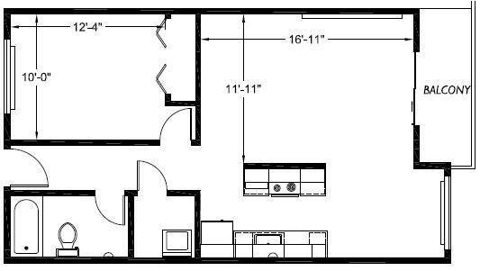 Floorplan - Union 18